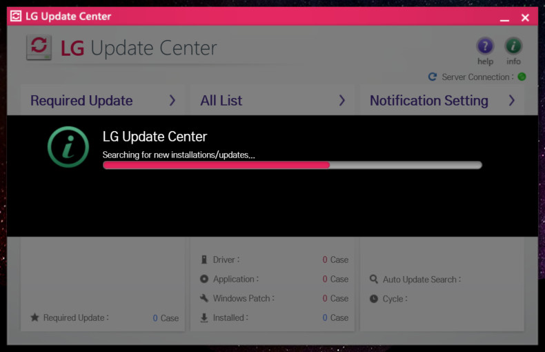 LG Update Center