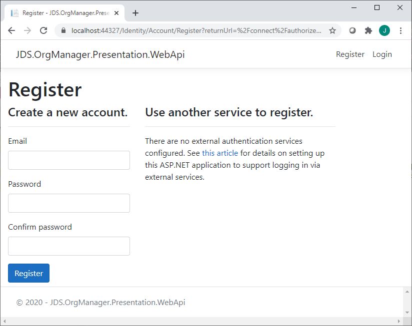 Registration Page