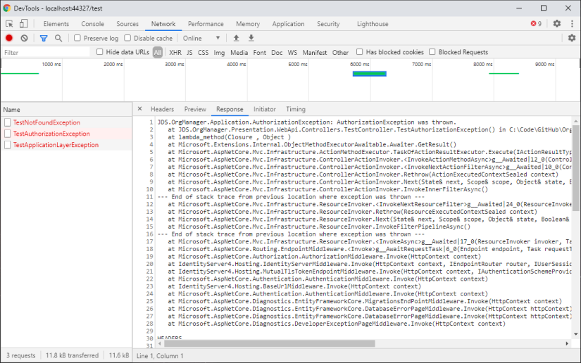 Stack Trace