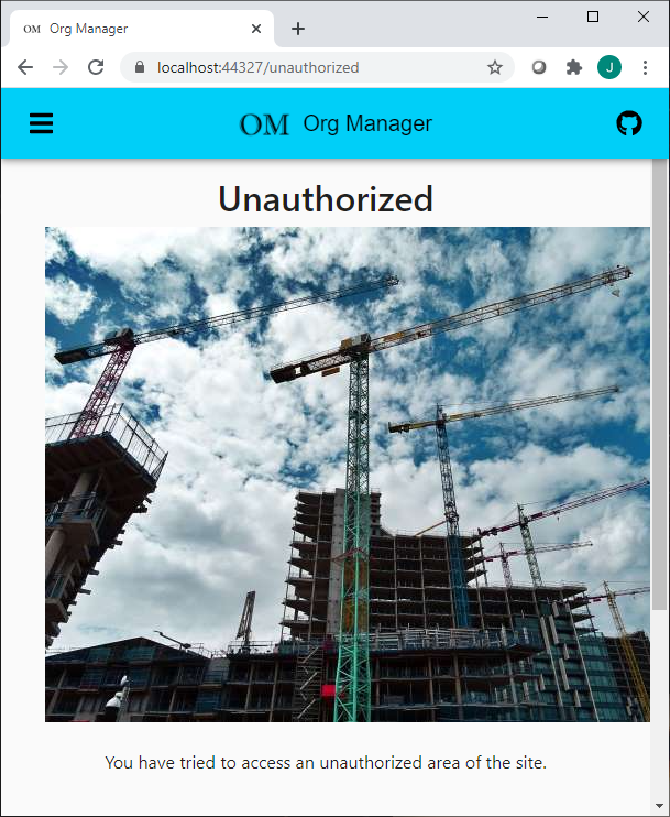 Authorization Exception